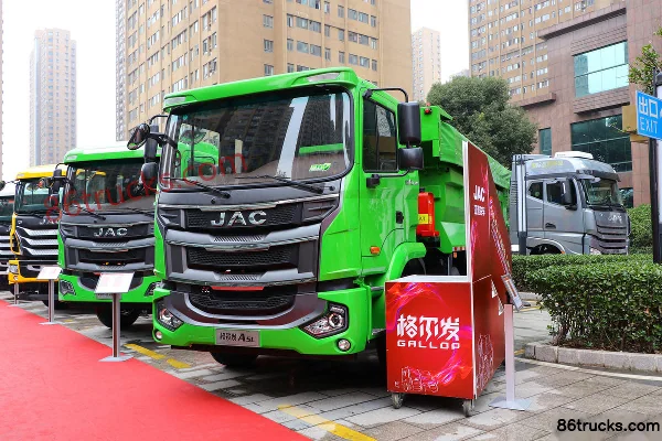 JAC Gallop A5L III 245 hp 6X2(8 wheels) 7.8m Dump Truck (459 rear axle) Exterior