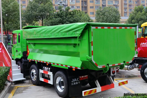 JAC Gallop A5L III 245 hp 6X2(8 wheels) 7.8m Dump Truck (459 rear axle) Body (1) | 86Trucks