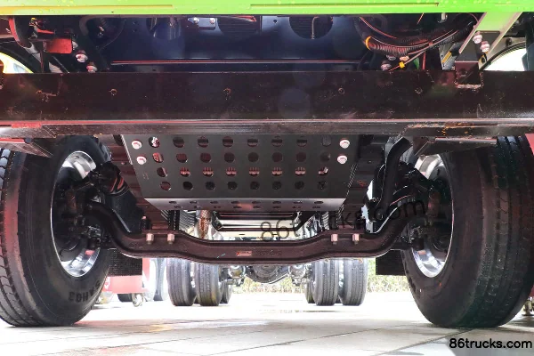 JAC Gallop A5W III 400 ch 6X4(10 roues) 5,8 m camion benne LNG Châssis (1) | 86Trucks