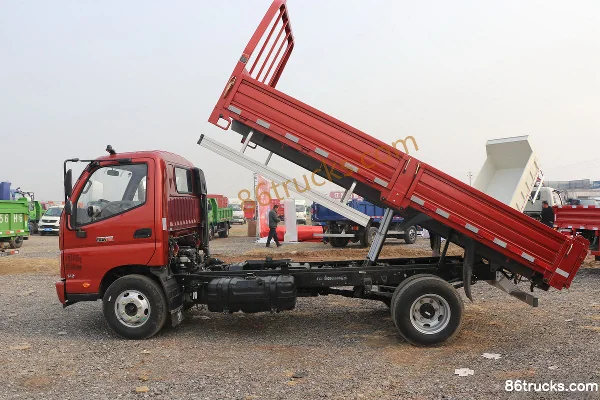 Foton Big King Kong 3 143hp 4X2(6 wheels) 4.18m Dump Truck (1088 Rear Axle) Body (1) | 86Trucks