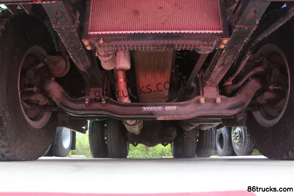 NanJun Ruiyu Luxe 270 ch 6X4(10 roues) 4.8 m camion benne (China VI) Châssis (1) | 86Trucks