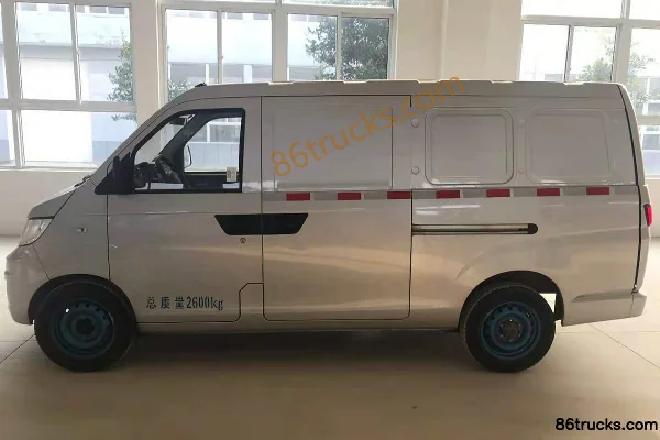 Zhongtong bus Tianxuan 2.6T 2 places 4.43m fourgon fermé purement électrique 43.2Kwh Extérieur (2) | 86Trucks