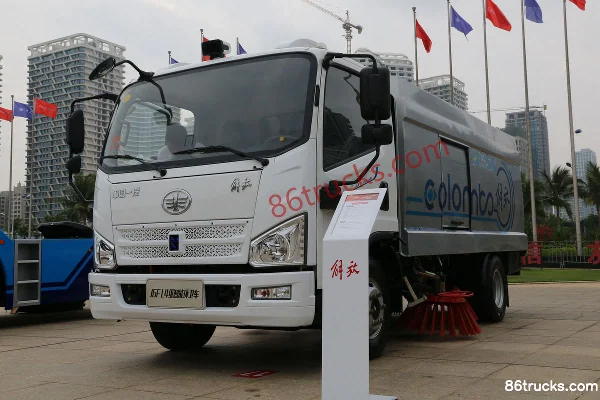 FAW Jiefang J6F 4X2(6 roues) camion de voirie intelligent niveau L4 Extérieur (3) | 86Trucks