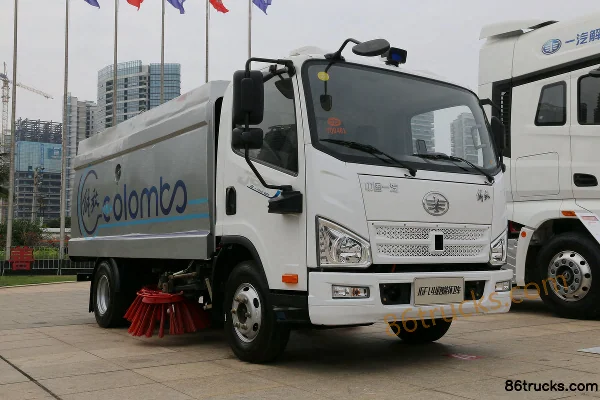 FAW Jiefang FAW Jiefang J6F Light-duty Truck sweeper truck
