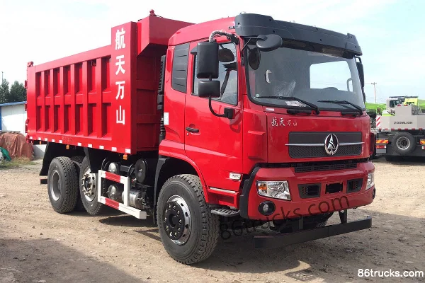 Aerospace Wanshan WS series 220hp 6X2(8 wheels) 4.8m dump truck (mid-lift axle, WS3253GA) Exterior (3) | 86Trucks