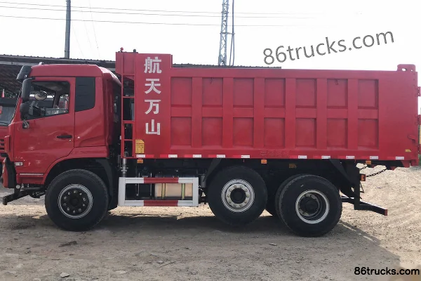 Aerospace Wanshan WS series 220hp 6X2(8 wheels) 4.8m dump truck (mid-lift axle, WS3253GA) Exterior (2) | 86Trucks