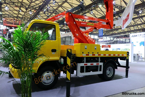 Isuzu ELF 120hp 4X2(6 wheels) Aerial Work Truck (SANY) Exterior (3) | 86Trucks