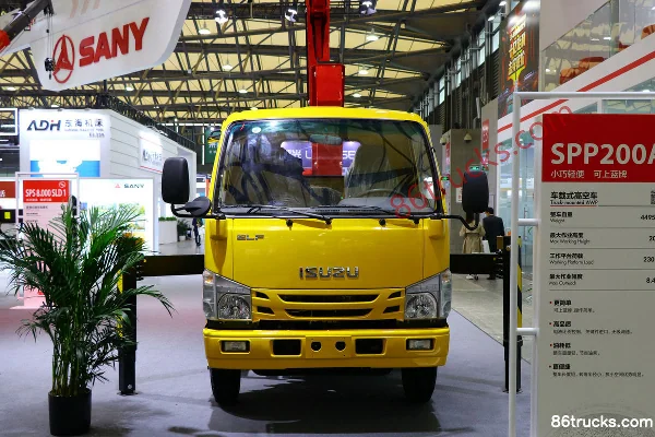 Isuzu ELF 120hp 4X2(6 wheels) Aerial Work Truck (SANY) Exterior (2) | 86Trucks