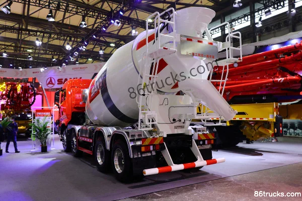 SANY C8 313hp 8X4(12 wheels) 7.99m³ concrete mixer truck Exterior (3) | 86Trucks