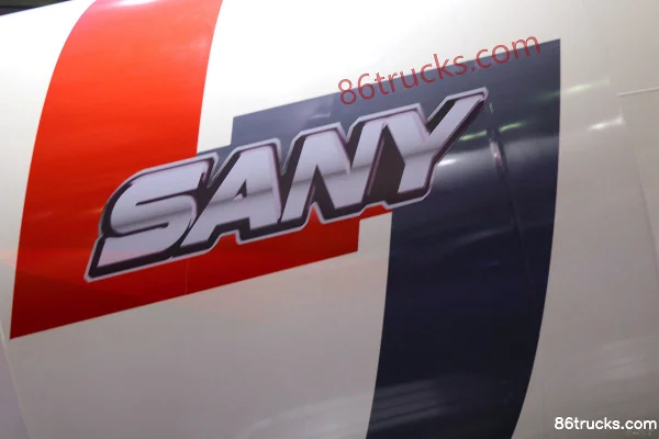 SANY C8 313hp 8X4(12 wheels) 7.99m³ concrete mixer truck Body (3) | 86Trucks