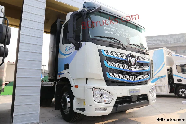Foton Zhilan Heavy Truck 6X4(10 wheels) Pure Electric Tractor Truck Exterior