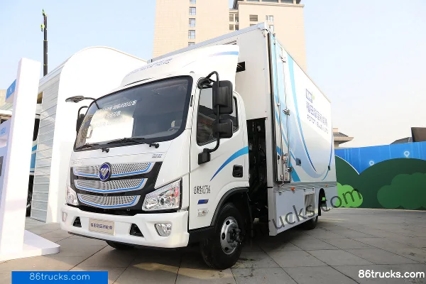 Aumark Zhilan 8T Single Row Hydrogen Fuel Cell Van Light Truck 4X2(6 wheels) Exterior (3) | 86Trucks