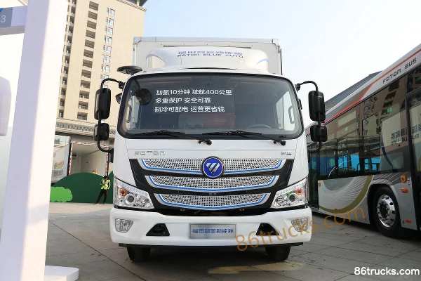 Aumark Zhilan 8T Single Row Hydrogen Fuel Cell Van Light Truck 4X2(6 wheels) Exterior (2) | 86Trucks