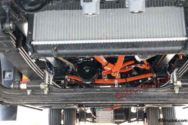 SHACMAN Light Truck Delong E3000 4,18 m fourgon électrique pur 81,14 kWh 4X2(6 roues) Châssis (2) | 86Trucks