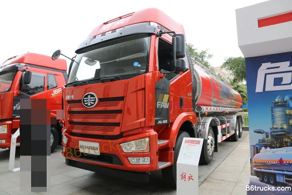 Luping Machine Luping Machine FAW Jiefang Chassis fuel tanker truck