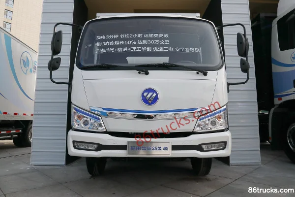 Aumark Zhilan 4X2(6 wheels) Single Row Battery Electric Van Light Truck (CATL battery swap) Exterior (2) | 86Trucks