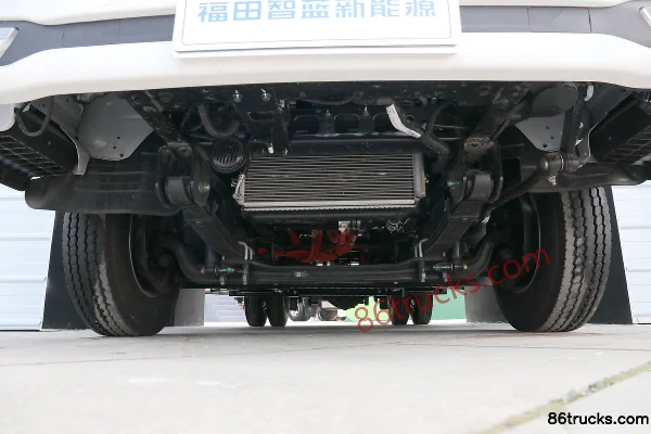 Aumark Zhilan 4X2(6 wheels) Single Row Battery Electric Van Light Truck (CATL battery swap) Chassis (1) | 86Trucks