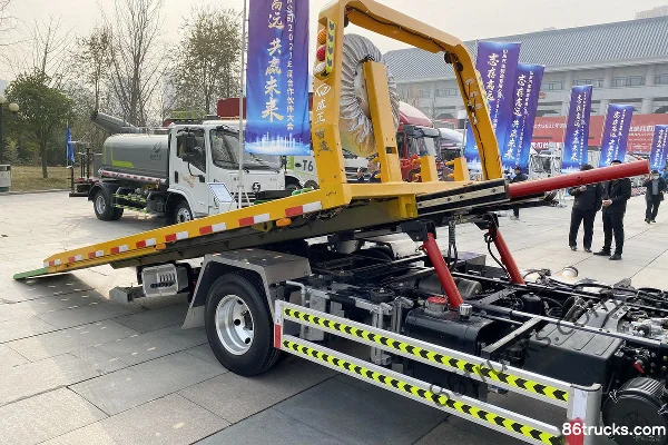 SHACMAN Light Truck Delong K3000 130 ch 4X2(6 roues) camion de dépannage (Weizheng Baiye) (China VI) Châssis (1) | 86Trucks
