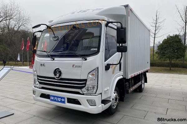 SHACMAN Light Truck Delong K3000 130 ch 4X2(6 roues) 4,18 m AMT automatique camion léger fourgon à cabine simple (China VI) Extérieur (3)