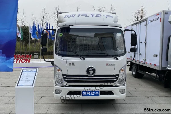 SHACMAN Light Truck Delong K3000 130 ch 4X2(6 roues) 4,18 m AMT automatique camion léger fourgon à cabine simple (China VI) Extérieur (2)