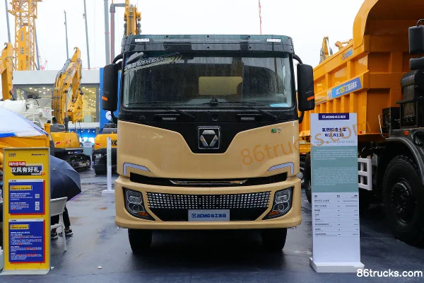 XCMG E7 8X4(12 wheels) hydrogen fuel dump truck (WJLN116) Exterior (2) | 86Trucks
