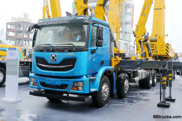 XCMG Hanfeng P5 400hp 8X4(12 wheels) truck-mounted crane Exterior (2) | 86Trucks