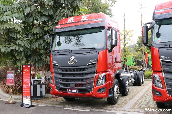 Dongfeng Liuqi Chenglong H7 Heavy Truck 460hp 8X4(12 wheels) AMT automatic cargo truck (China VI) Exterior (2) | 86Trucks