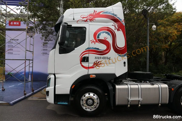 Dongfeng Liuqi Chenglong H7 Heavy Truck Luhang Edition 600 hp 6X4(10 wheels) Tractor Truck (China VI) (Hydraulic Retarder) Chassis (3) | 86T