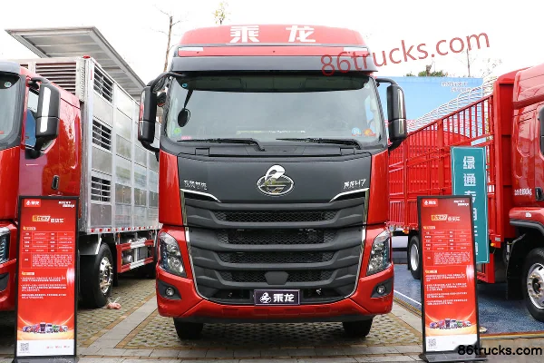 Dongfeng Liuqi Chenglong H7 330 hp 6X2(8 wheels) Cargo Truck Chassis (China VI) Exterior (2) | 86Trucks