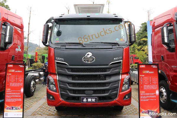 Dongfeng Liuqi Chenglong H7 400 hp 8X4(12 wheels) livestock transport truck Exterior (2) | 86Trucks