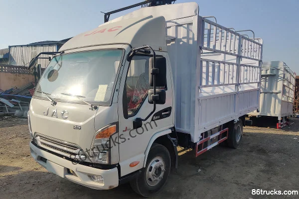 JAC Kangling J6 163 ch 4X2(6 roues) 4,18 m cabine simple benne à ridelles camion léger (China VI) Extérieur (2) | 86Trucks