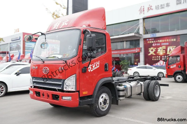 FAW Jiefang Hu VH 156hp 4X2(6 wheels) 4.16m single-row cage cargo light truck (7-speed) Exterior (3) | 86Trucks