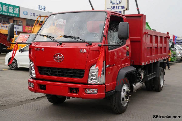 FAW Hongta FAW Jiefang Classic Series 3 116hp 4X2(6 wheels) 3.5m dump truck Exterior (3) | 86Trucks