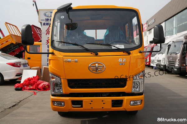 FAW Hongta FAW Jiefang Gongshi 150hp 4X2(6 wheels) 3.145m double-row flatbed light truck Exterior (2) | 86Trucks