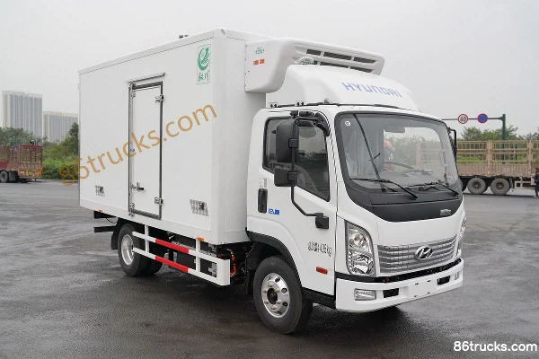 Hyundai Commercial Vehicle Hongtu EV2 4.5T 4.08m Pure Electric Refrigerated Truck 4X2(6 wheels) Exterior