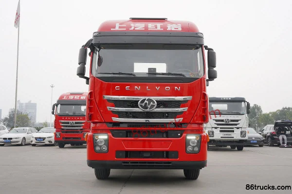 SAIC Hongyan Genlyon C500 Heavy Truck 2020 Model 520hp 6X4(10 wheels) AMT Automatic Tractor Truck Exterior (2) | 86Trucks