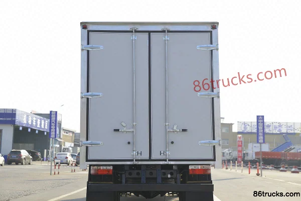 Dongfeng Duolika D6-M 115hp 4X2(6 wheels) 4.17m single-row van light truck (5-speed) Body (3) | 86Trucks