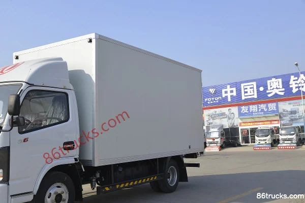 Dongfeng Duolika D6-M 115hp 4X2(6 wheels) 4.17m single-row van light truck (5-speed) Body (1) | 86Trucks