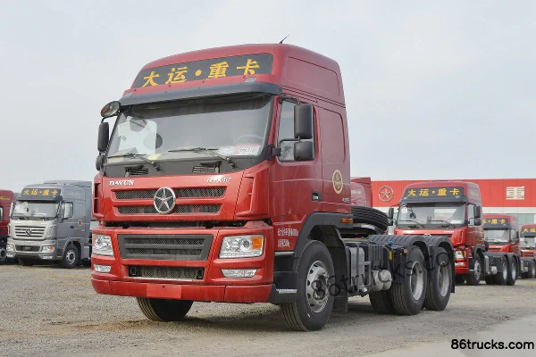 Dayun New N8E Heavy Truck 430hp 6X4(10 wheels) Tractor Truck Exterior (3) | 86Trucks