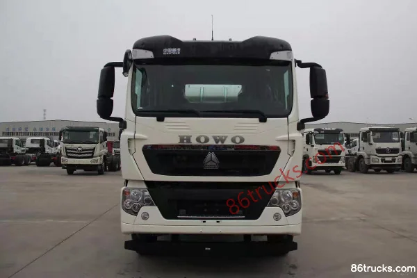 Sinotruk HOWO TX5 340hp 8X4(12 wheels) 7.9m³ concrete mixer truck (Runyunda brand) Exterior (2) | 86Trucks