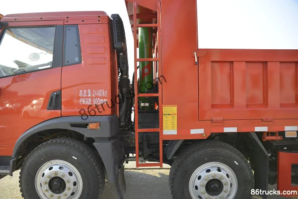 FAW Jiefang Qingdao Dragon V2.0 245 hp 6X2(8 wheels) 5.5m Dump Truck (China VI) Body (1) | 86Trucks