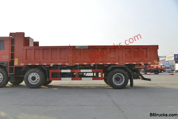 FAW Jiefang Qingdao Long V 220 hp 6X2(8 wheels) 7.1m Dump Truck Body (3) | 86Trucks