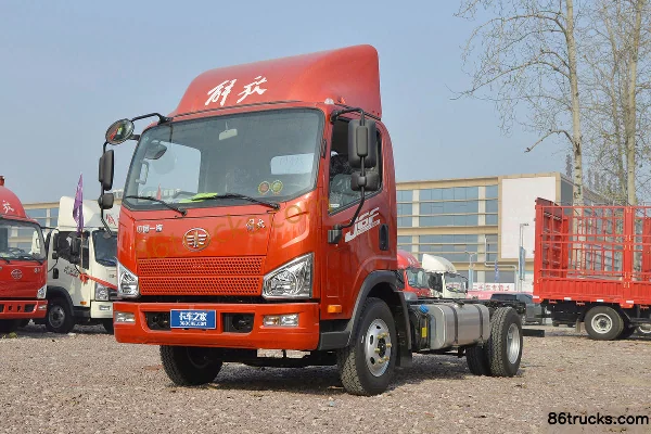 FAW Jiefang J6F 160 ch 4X2(6 roues) camion grille à ridelles 4,16 m cabine simple (8 vitesses) Extérieur (3) | 86Trucks