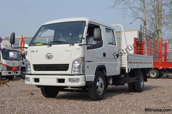 FAW Hongta FAW Jiefang Baling 95 hp 4X2(6 wheels) 2.76m double row flatbed light truck (Mengwo MW5G28) Exterior (3) | 86Trucks