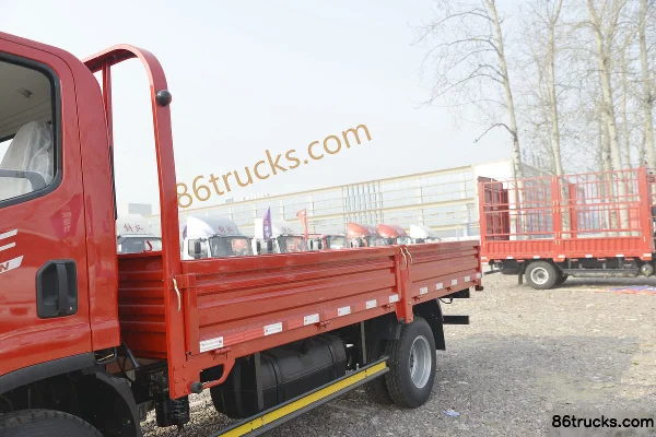 FAW Jiefang J6F large 160ch 4X2(6 roues) 4.16m camion plateau simple rangée (China VI) Carrosserie (1) | 86Trucks