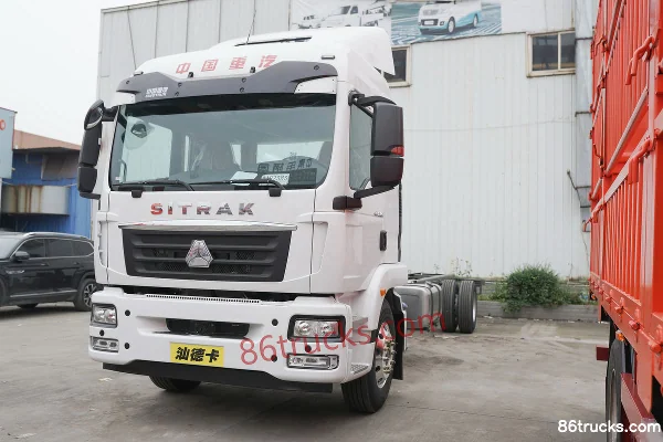 Sinotruk Sitrak G5 heavy truck 240 hp 4X2(6 wheels) 9.6m van truck Exterior (3) | 86Trucks