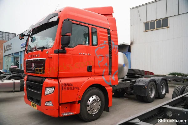 Sinotruk Sitrak G7 heavy truck 480 hp 6X4(10 wheels) LNG tractor truck (China VI) Exterior (3) | 86Trucks