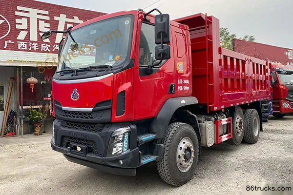 Dongfeng Liuqi New Chenglong M3 220 ch 6X2(8 roues) camion benne de 5 mètres (essieu relevable) Extérieur (2) | 86Trucks