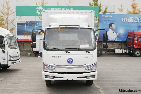 Foton Aoling Zhilan 4,5T 4,14 m camion léger fourgon à cabine simple 100% électrique 4X2(6 roues) Extérieur (2) | 86Trucks