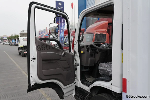 Foton Aoling Zhilan 4,5T 4,14 m camion léger fourgon à cabine simple 100% électrique 4X2(6 roues) Intérieur (1) | 86Trucks